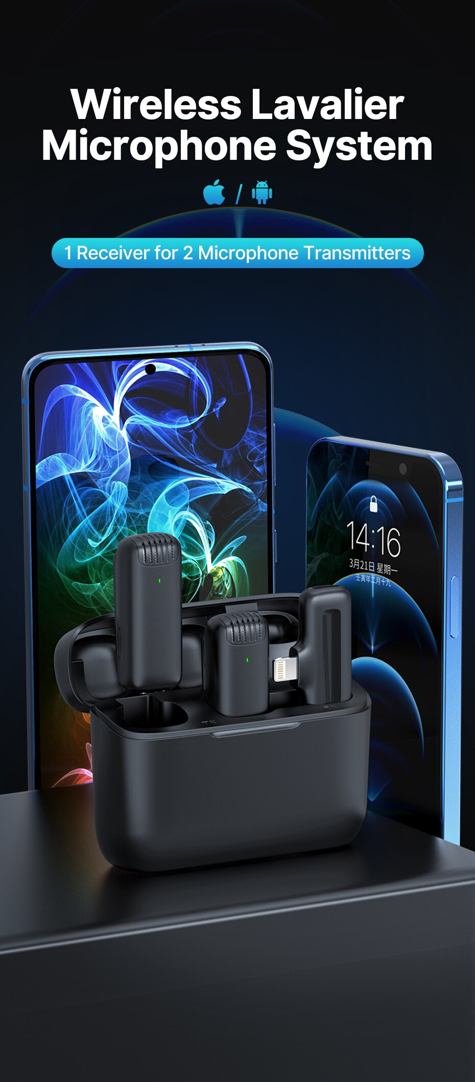 Wireless Lavalier Microphone System