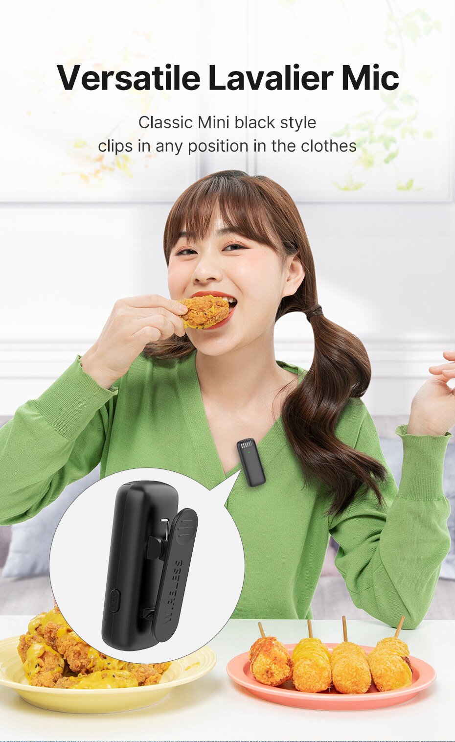 Wireless Lavalier Microphone System