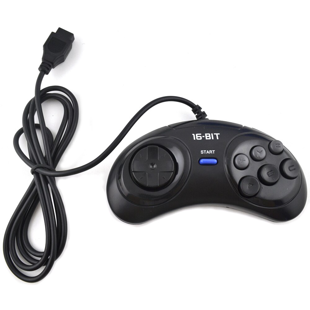 2pcs/1pc MD SEGA Gamepads 16bit Sega Genesis Game controller 9 Holes Sega Joypad high quality good price Game Accessories