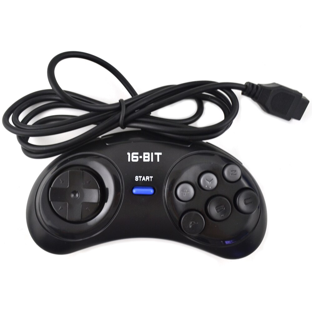 2pcs/1pc MD SEGA Gamepads 16bit Sega Genesis Game controller 9 Holes Sega Joypad high quality good price Game Accessories