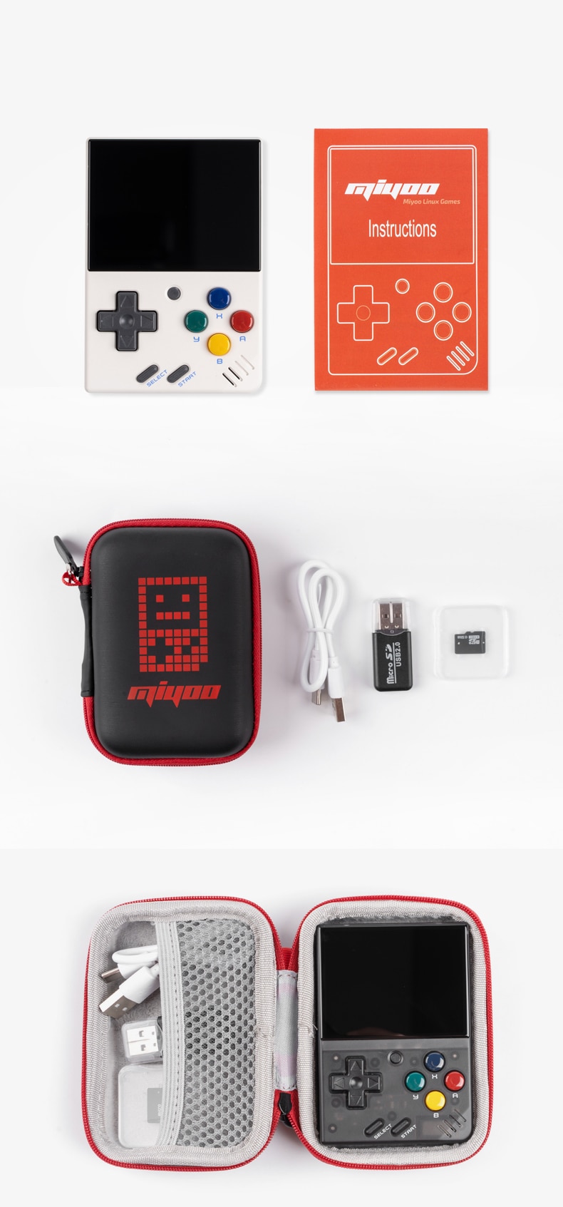 2.8Inch HD Screen For MIYOO MINI V2 Retro Handheld Game Console Video Game Consoles Linux System Classic Gaming Emulator 2.8Inch HD Screen For MIYOO MINI V2 Retro Handheld Game Console Video Game Consoles Linux System Classic Gaming Emulator