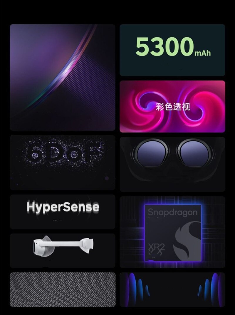 3D 4K+ Pico 4 VR Streaming Game Somatosensory Tracker Glasses Advanced All In One Virtual Reality Headset HD Display In Stock