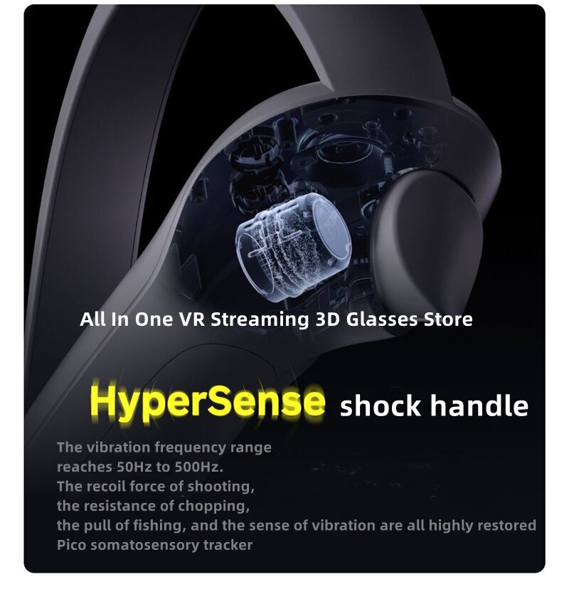 3D 4K+ Pico 4 VR Streaming Game Somatosensory Tracker Glasses Advanced All In One Virtual Reality Headset HD Display In Stock