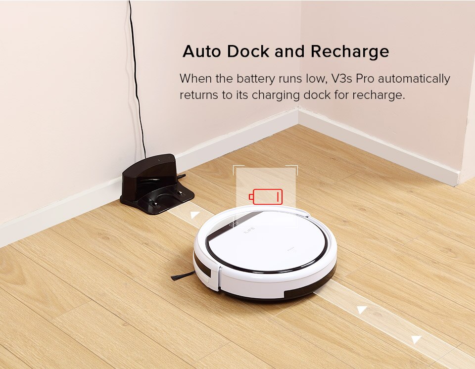 Self-Charging Cyclone Robot Vacuum Cleaner