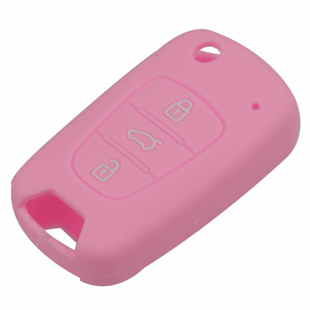 Silicone Car Key Cover For Kia and Hyundai