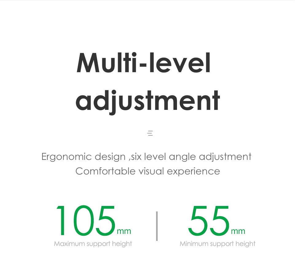 Adjustable Anti-Slip Aluminum Laptop Holder