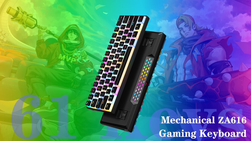 F3060 75 por cento 84 teclas com fio bot&atilde;o macro teclado mec&acirc;nico quente swappable rgb retroiluminado para gamer de computador completo esports clavies