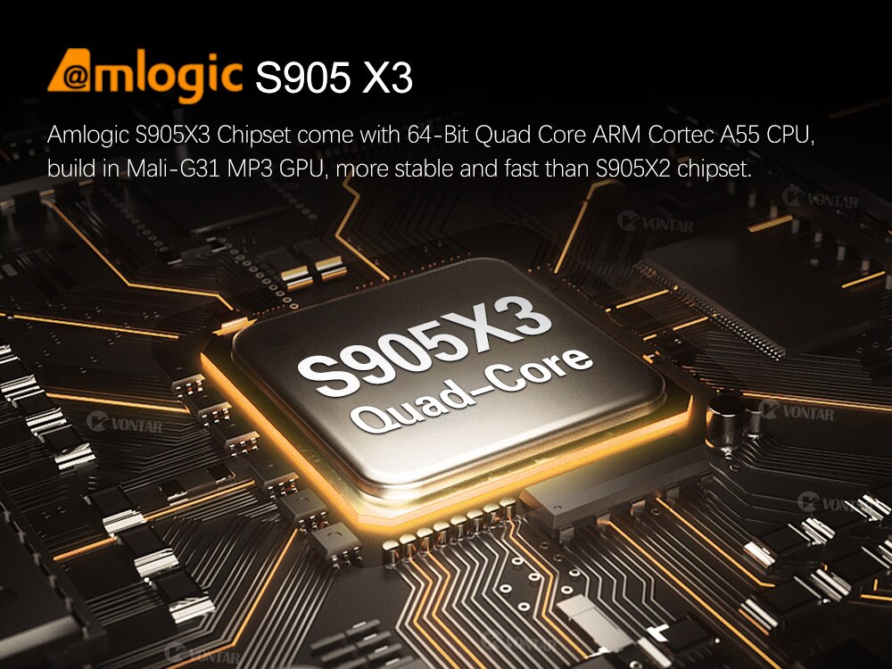 Vontar x3 4gb 128gb 8k caixa de tv android 9 inteligente android tvbox 9.0 amlogic s905x3 wifi 1080p bt 4k set top box 4gb 64gb 32gb