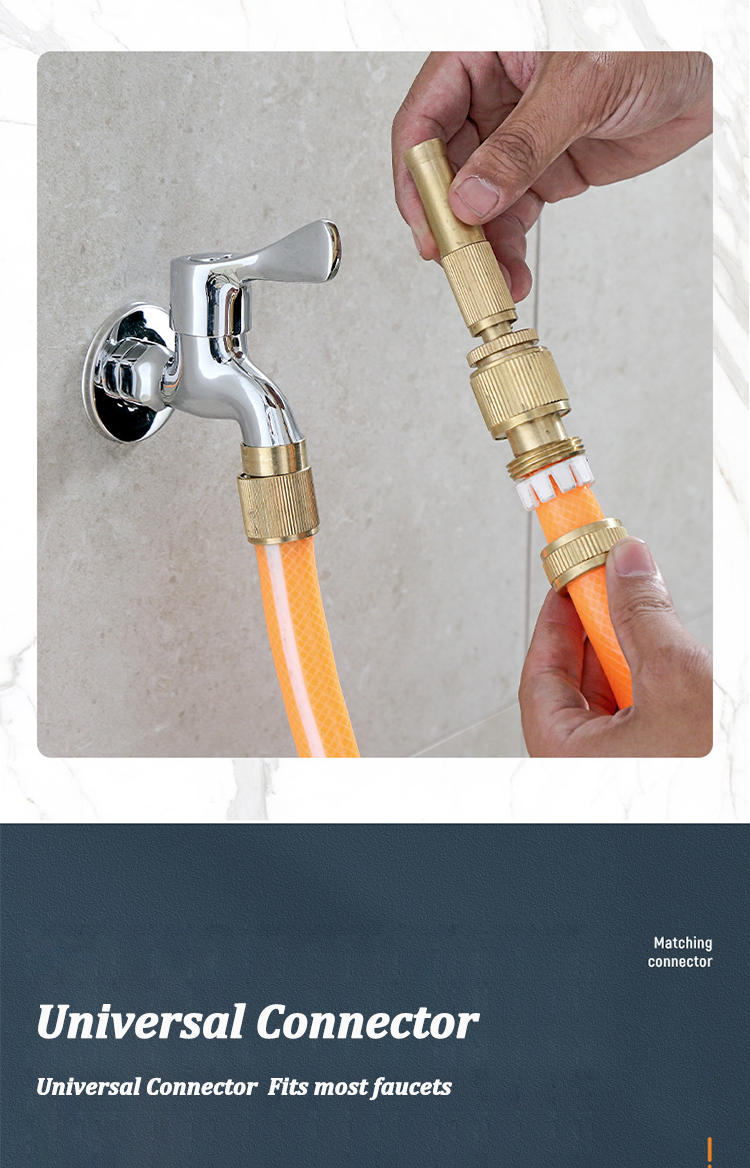 High Pressure Adjustable Brass Nozze