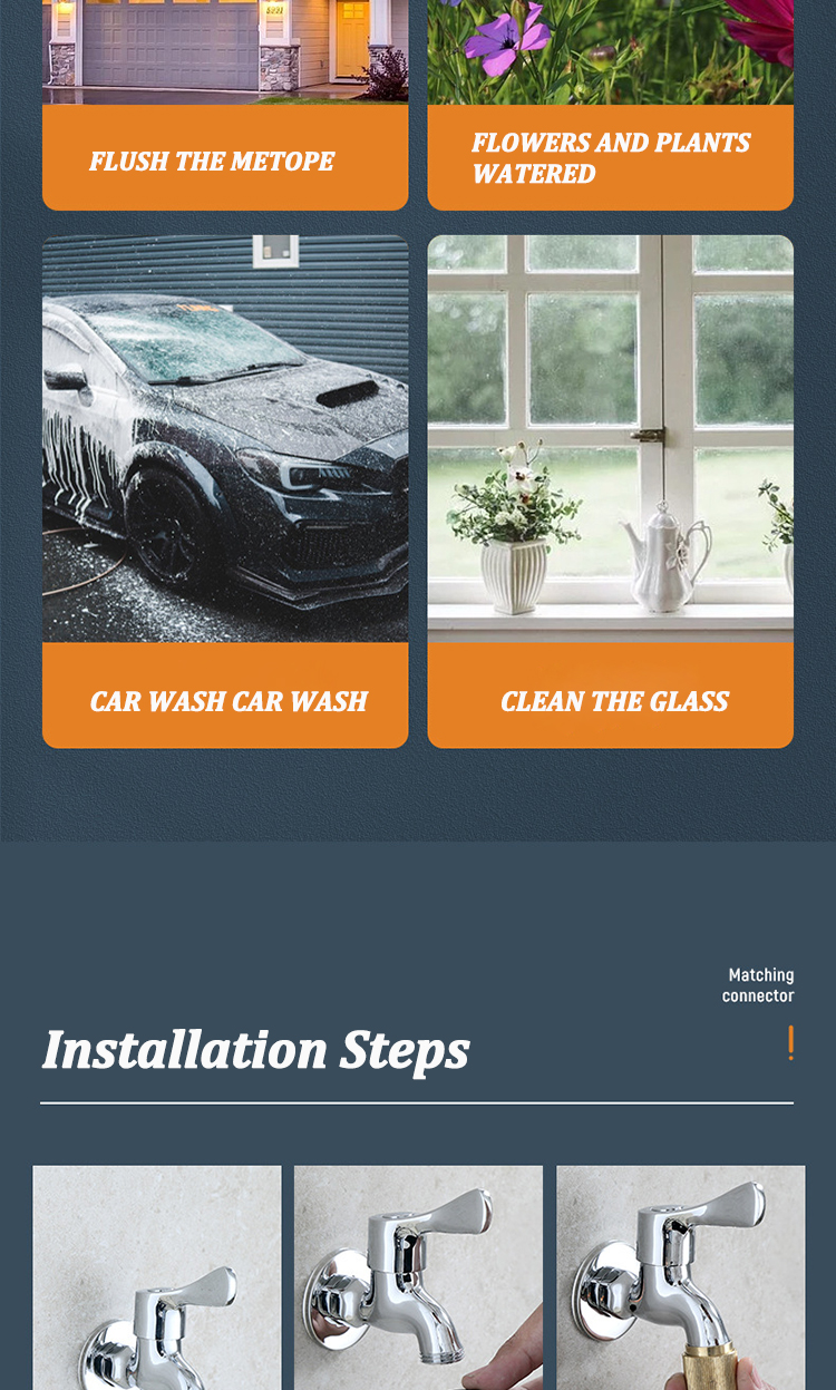 High Pressure Adjustable Brass Nozze