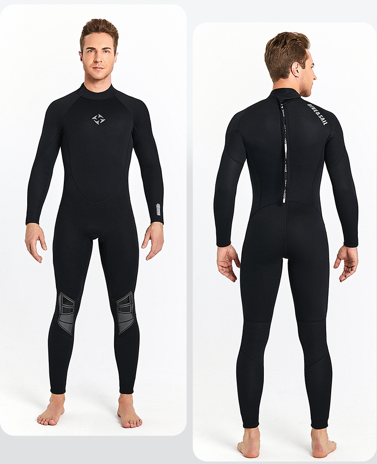 3mm Neoprene Wetsuit Men Surfing Plus Size One-piece Swimsuit Women Diving Suit Water Sports Scuba Diving and Snorkeling Wetsuit