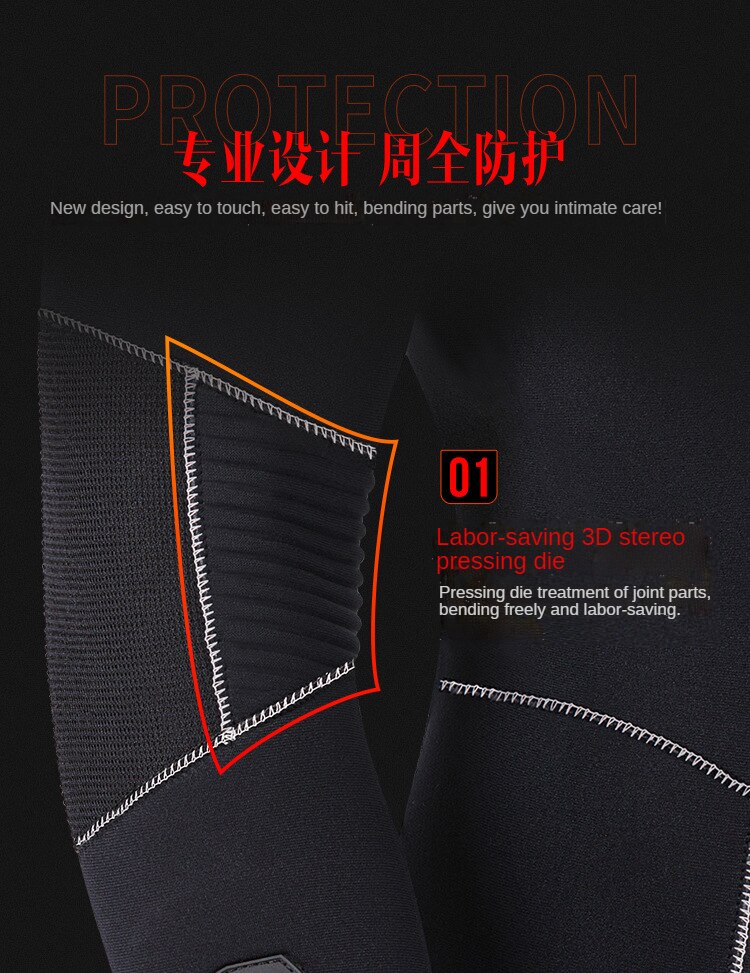 5MM Neoprene Wetsuit Men Women Hand and Foot Zipper Velvet Full Body Wetsuit Scuba Diving Snorkeling Surfing Swimming Wet Suit