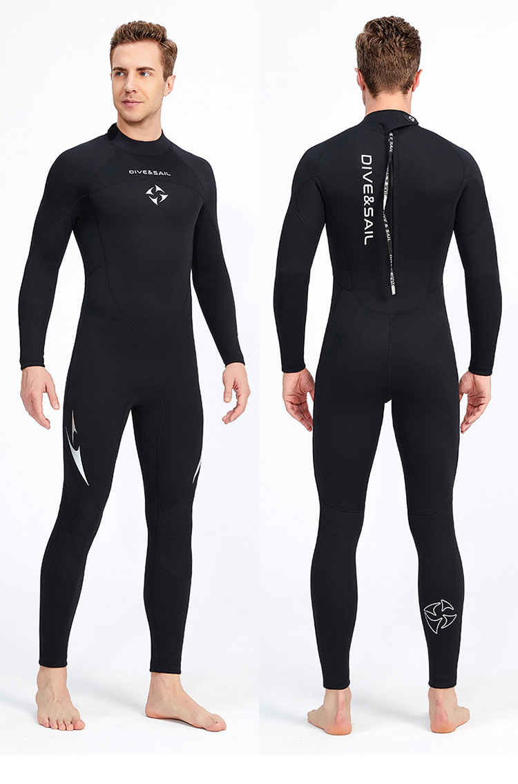 3MM Neoprene Men Wetsuit Women Swimsuit One-Piece Surf Scuba Diving Snorkeling SpearFishing KiteSurfing Wetsuit Diving Equipment
