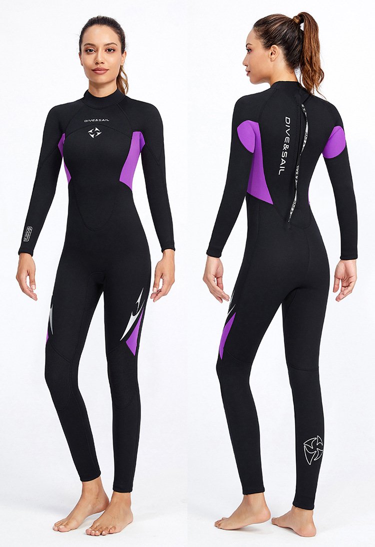 3MM Neoprene Men Wetsuit Women Swimsuit One-Piece Surf Scuba Diving Snorkeling SpearFishing KiteSurfing Wetsuit Diving Equipment