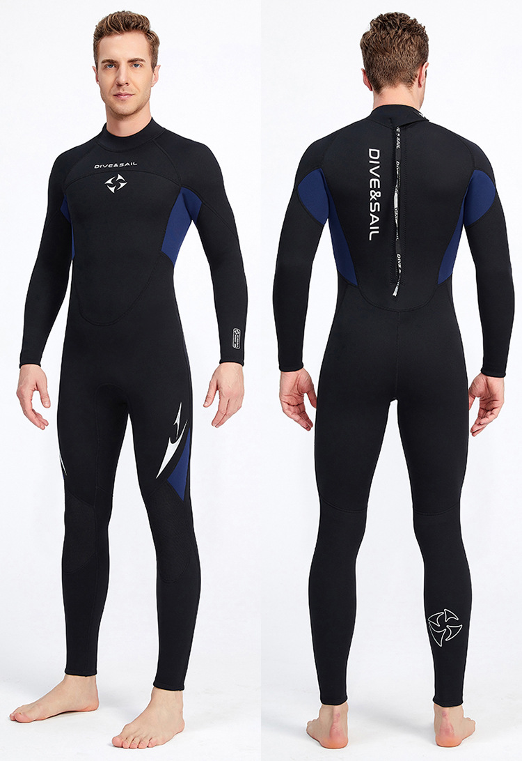 3MM Neoprene Men Wetsuit Women Swimsuit One-Piece Surf Scuba Diving Snorkeling SpearFishing KiteSurfing Wetsuit Diving Equipment