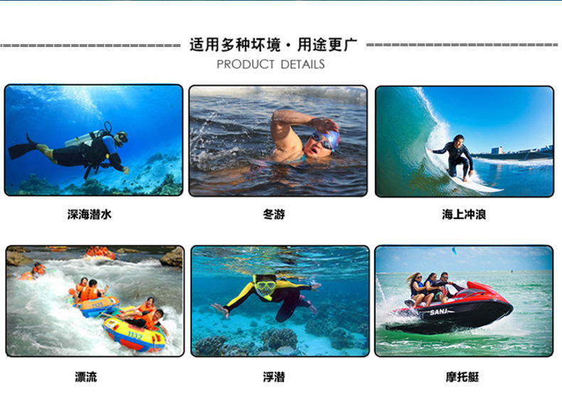 3mm Neoprene Hooded Wetsuit Keep Warm for Men Women One-piece Scuba Diving and Snorkeling Front Zipper Surfing Suit 5MM Wetsuits