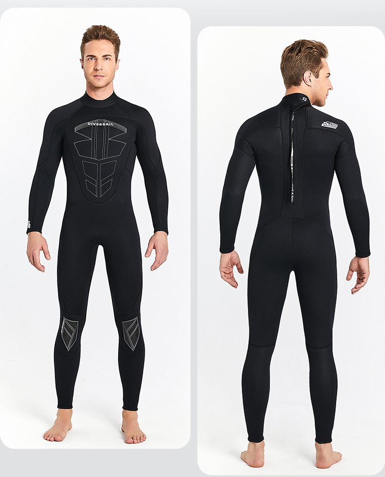 Wetsuit Men 3MM Neoprene One-piece suit Women Wetsuit Surfing Snorkeling Diving Suit Warm Premium Swimsuit Full Body Diving Suit