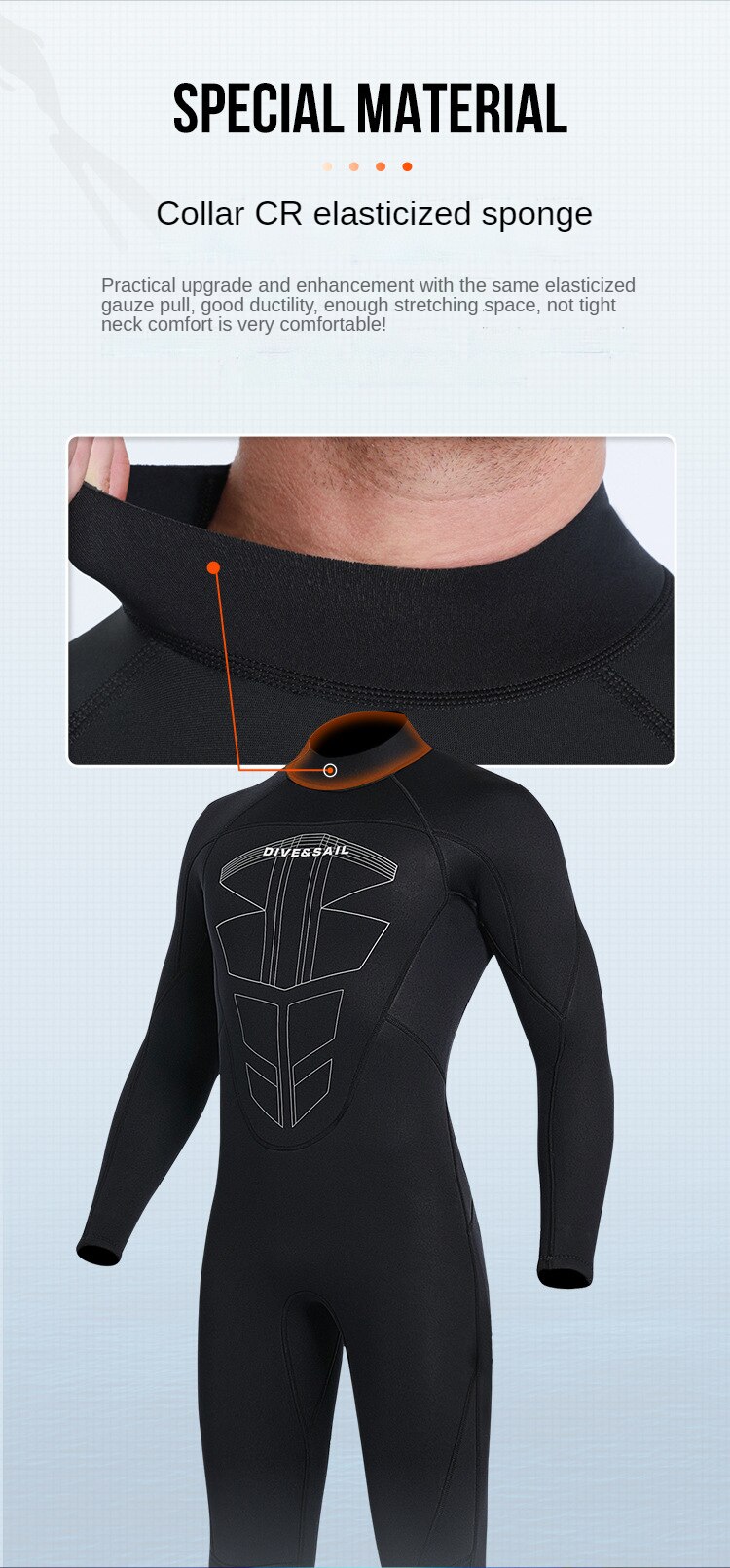 Wetsuit Men 3MM Neoprene One-piece suit Women Wetsuit Surfing Snorkeling Diving Suit Warm Premium Swimsuit Full Body Diving Suit