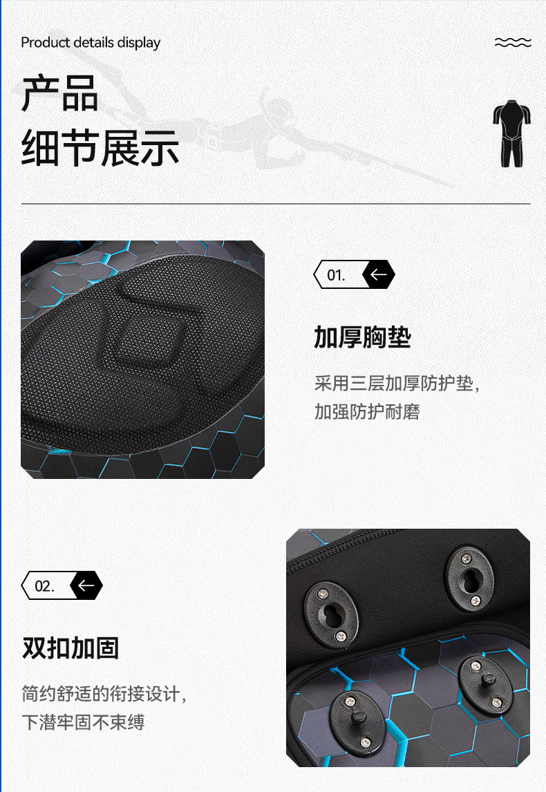 Spearfishing Wetsuit Set Neoprene Premium Wetsuit Snorkeling Scuba Free Diving Suit Hunting Split Camouflage Hooded Wetsuit