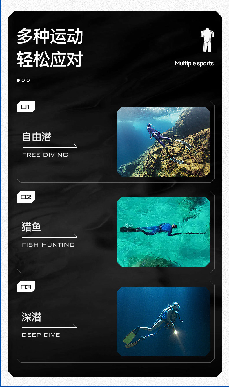 Spearfishing Wetsuit Set Neoprene Premium Wetsuit Snorkeling Scuba Free Diving Suit Hunting Split Camouflage Hooded Wetsuit