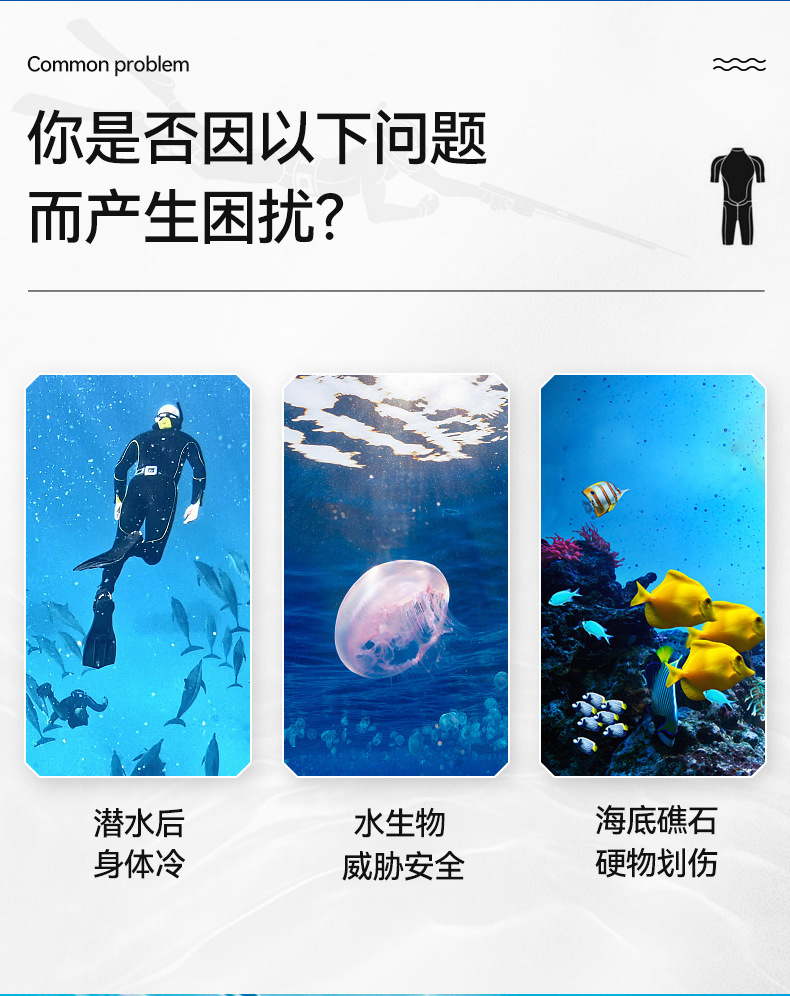 Spearfishing Wetsuit Set Neoprene Premium Wetsuit Snorkeling Scuba Free Diving Suit Hunting Split Camouflage Hooded Wetsuit