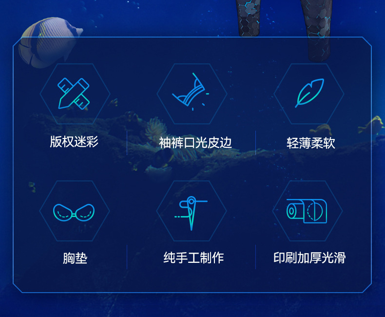 Spearfishing Wetsuit Set Neoprene Premium Wetsuit Snorkeling Scuba Free Diving Suit Hunting Split Camouflage Hooded Wetsuit