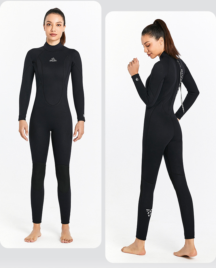 3MM Neoprene Men Wetsuit Winter Swimsuit One-piece Diving Suit Women Surfing Water Sports Scuba Diving and Snorkeling Wetsuits