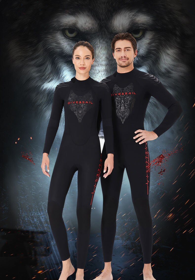 Wetsuit 3MM Neoprene for Men and Women Diving Suit Scuba Diving Snorkeling Surf Spearfishing Kayaking Kitesurf Swimming Wetsuit