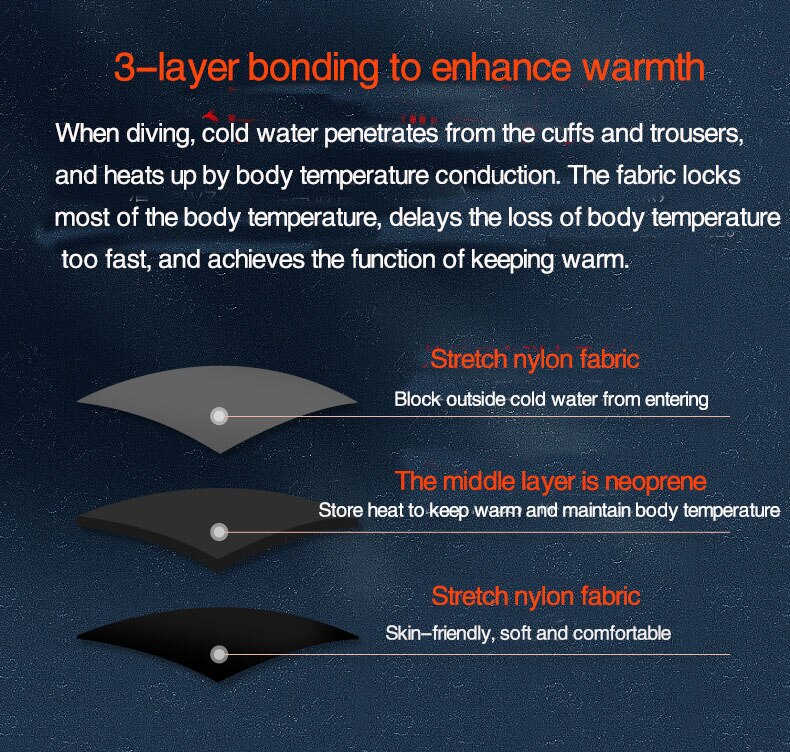 Wetsuit 3MM Neoprene for Men and Women Diving Suit Scuba Diving Snorkeling Surf Spearfishing Kayaking Kitesurf Swimming Wetsuit