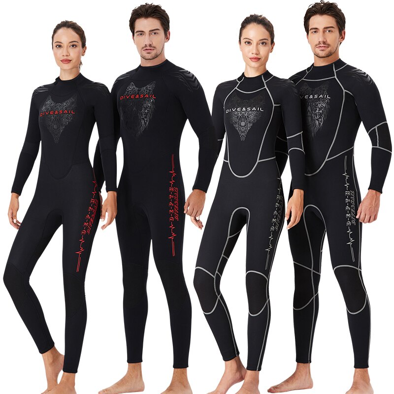 Wetsuit 3MM Neoprene for Men and Women Diving Suit Scuba Diving Snorkeling Surf Spearfishing Kayaking Kitesurf Swimming Wetsuit