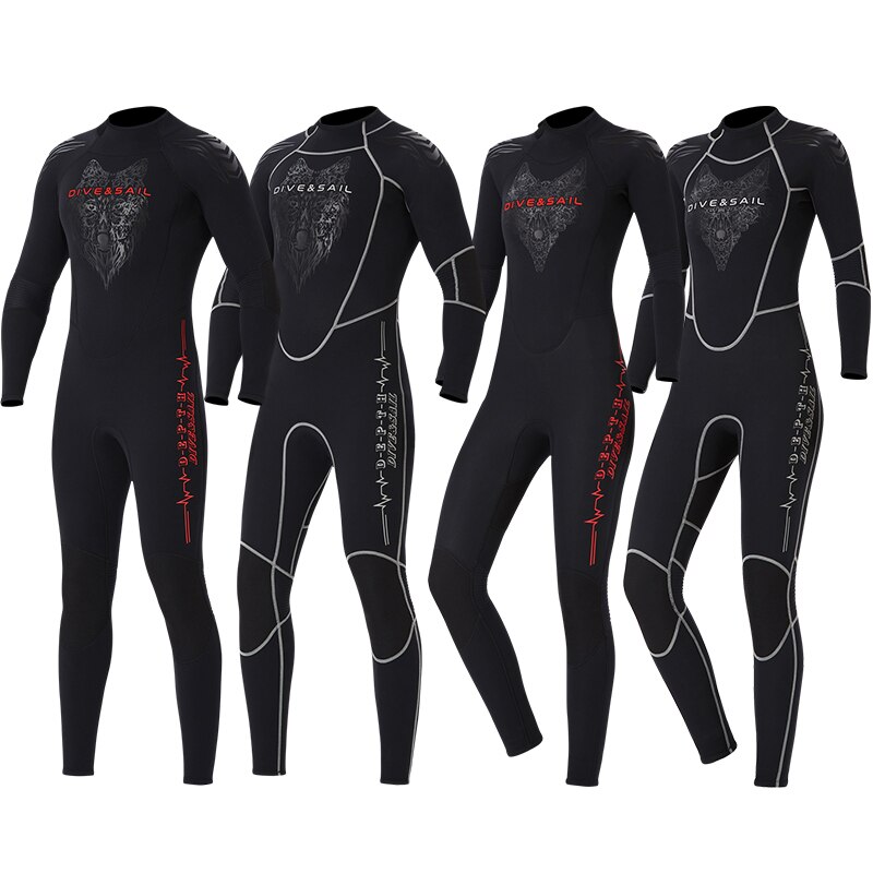 Wetsuit 3MM Neoprene for Men and Women Diving Suit Scuba Diving Snorkeling Surf Spearfishing Kayaking Kitesurf Swimming Wetsuit