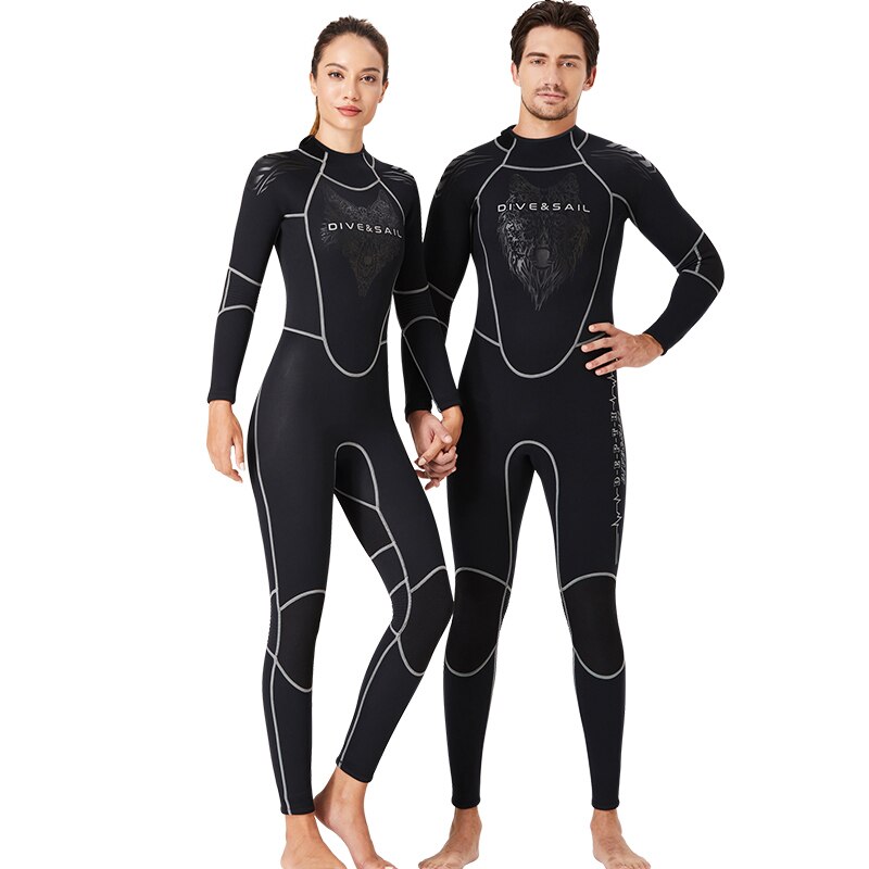 Wetsuit 3MM Neoprene for Men and Women Diving Suit Scuba Diving Snorkeling Surf Spearfishing Kayaking Kitesurf Swimming Wetsuit