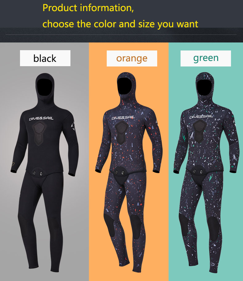 5MM Wetsuit Premium Neoprene Men Scuba Diving and Snorkeling Spearfishing Keep Warm Wetsuits Women Swimming Surfing Diving Suit