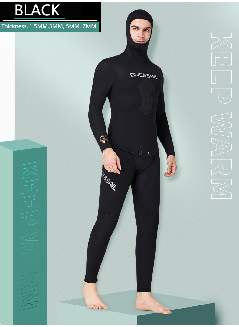 5MM Wetsuit Premium Neoprene Men Scuba Diving and Snorkeling Spearfishing Keep Warm Wetsuits Women Swimming Surfing Diving Suit