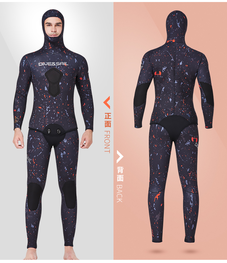 5MM Wetsuit Premium Neoprene Men Scuba Diving and Snorkeling Spearfishing Keep Warm Wetsuits Women Swimming Surfing Diving Suit