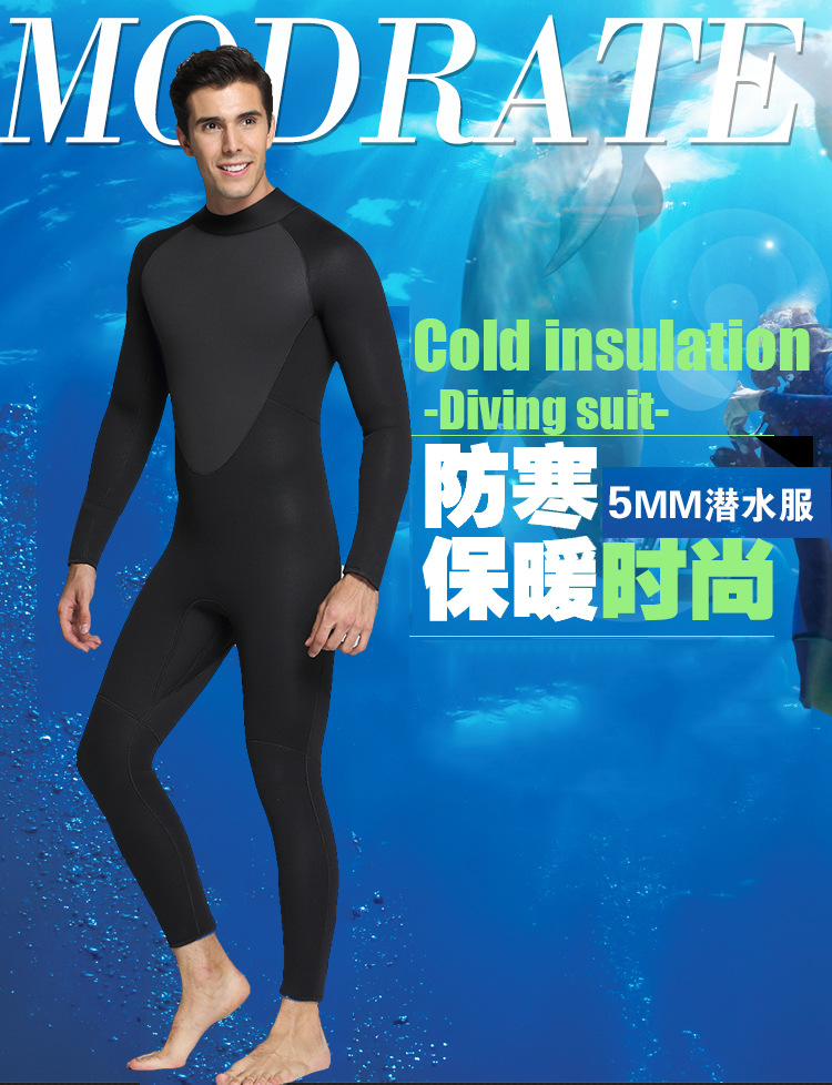5MM Wetsuit Premium Neoprene Men Scuba Diving and Snorkeling Spearfishing Keep Warm Wetsuits Women Swimming Surfing Diving Suit