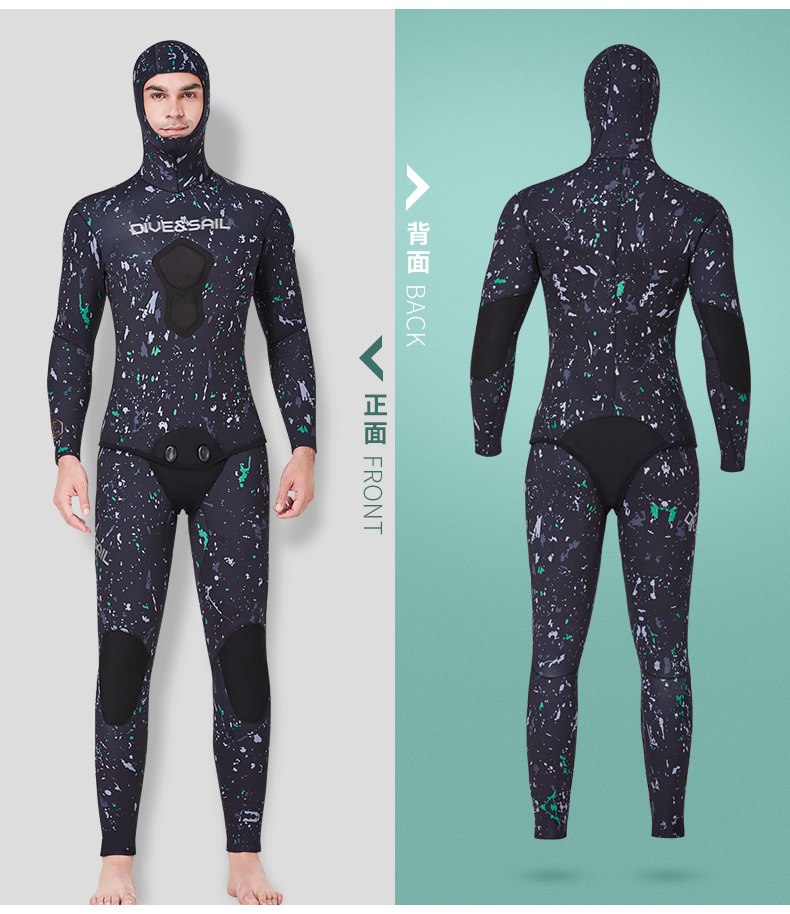 5MM Wetsuit Premium Neoprene Men Scuba Diving and Snorkeling Spearfishing Keep Warm Wetsuits Women Swimming Surfing Diving Suit