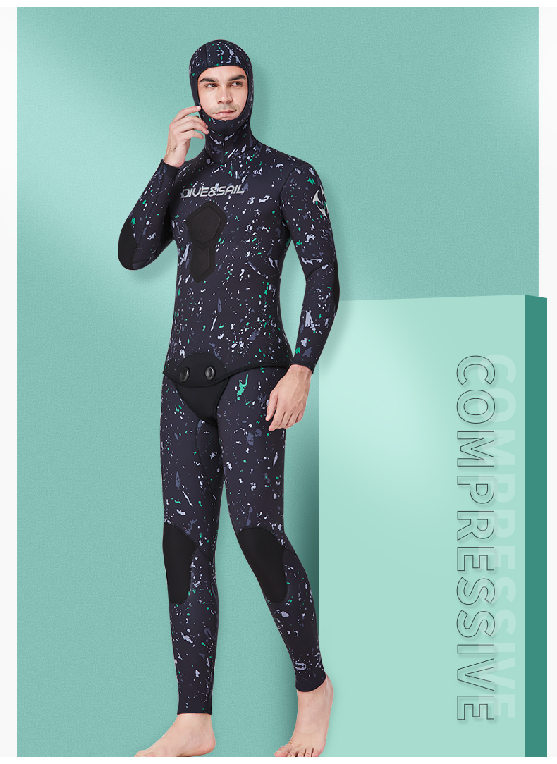 5MM Wetsuit Premium Neoprene Men Scuba Diving and Snorkeling Spearfishing Keep Warm Wetsuits Women Swimming Surfing Diving Suit