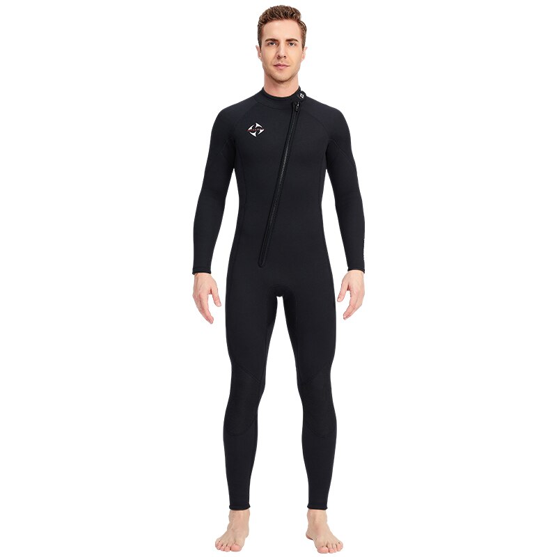 Wetsuits Men's 3mm Premium Neoprene Front Zip Full Suits for Scuba Diving,Spearfishing,Snorkeling,Surfing,Canoeing Dive Skin