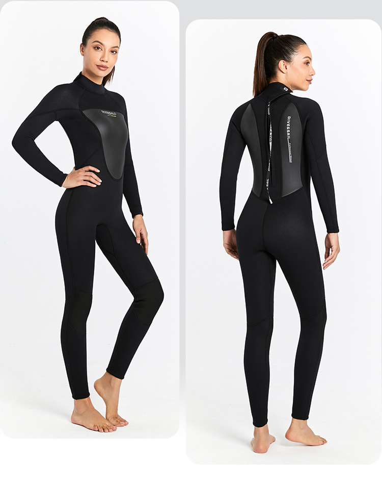 Diving Suit 3MM Neoprene Men One-piece Wetsuit Water Sports Women Swimsuit Surfing Scuba Diving Snorkeling High-quality Wetsuit