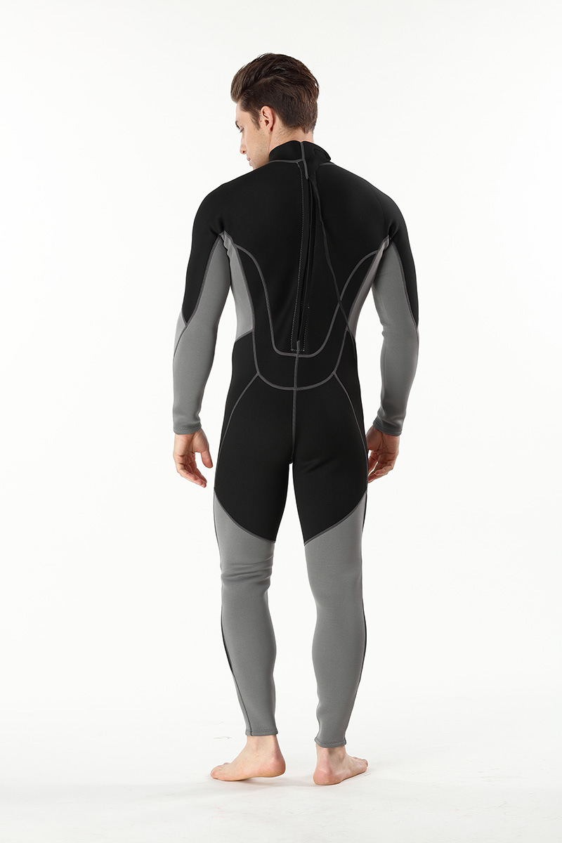 3MM Neoprene Wetsuit Scuba Diving and Snorkeling Suit Men One-piece Wetsuit Warm Full Body Swim Suit  Surf Women Wetsuit