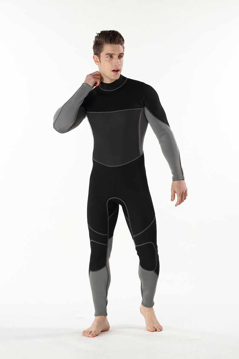 3MM Neoprene Wetsuit Scuba Diving and Snorkeling Suit Men One-piece Wetsuit Warm Full Body Swim Suit  Surf Women Wetsuit