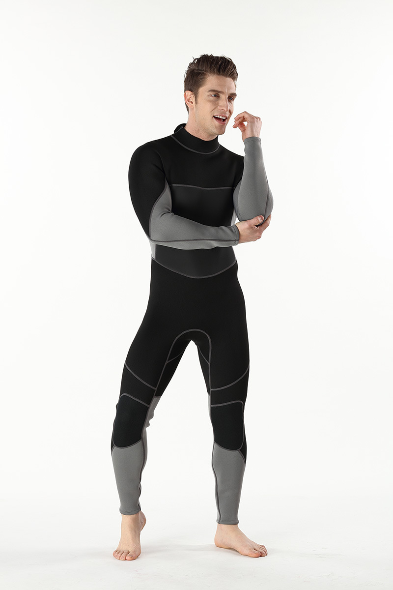 3MM Neoprene Wetsuit Scuba Diving and Snorkeling Suit Men One-piece Wetsuit Warm Full Body Swim Suit  Surf Women Wetsuit