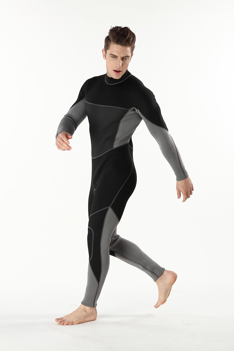 3MM Neoprene Wetsuit Scuba Diving and Snorkeling Suit Men One-piece Wetsuit Warm Full Body Swim Suit  Surf Women Wetsuit