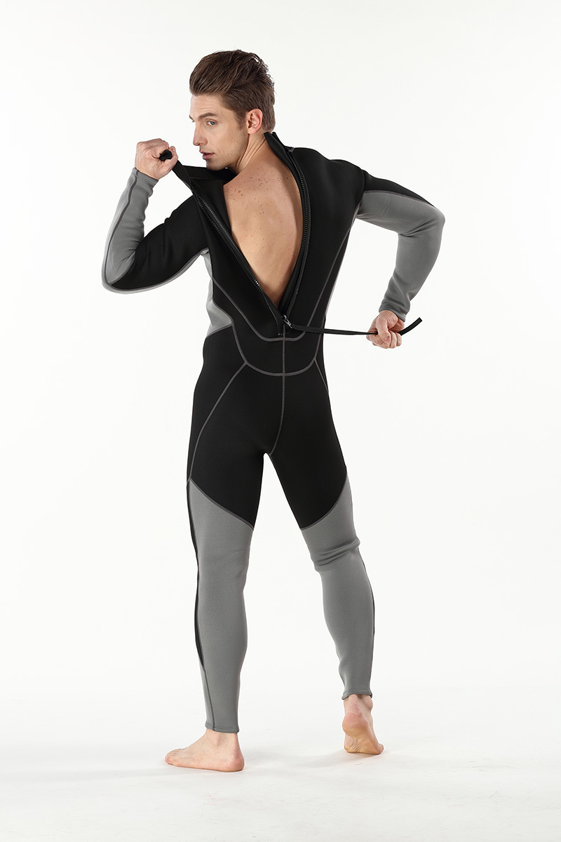 3MM Neoprene Wetsuit Scuba Diving and Snorkeling Suit Men One-piece Wetsuit Warm Full Body Swim Suit  Surf Women Wetsuit