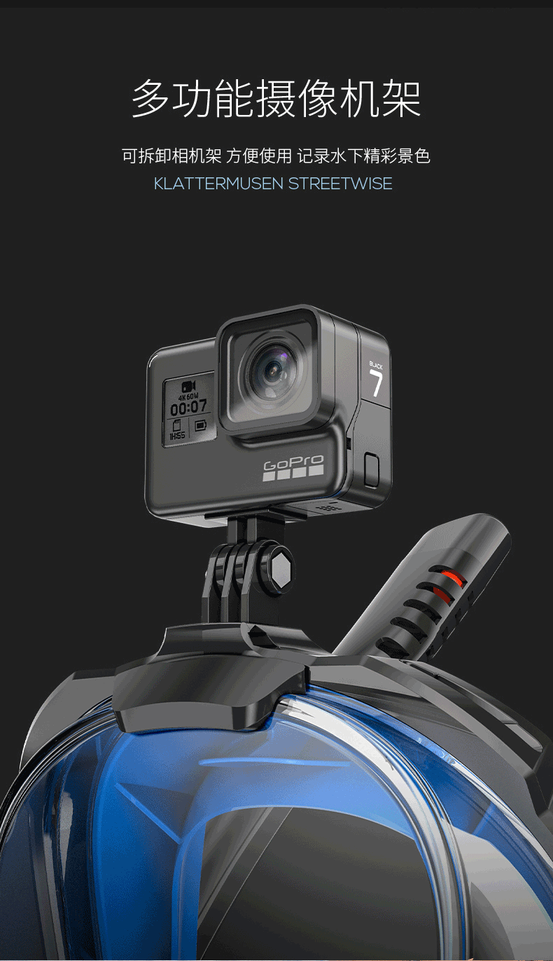 Snorkeling Mask Double Tube Silicone Full Dry Diving Mask Adult Swimming Mask Diving Goggles Scuba Gear  Diving Mask