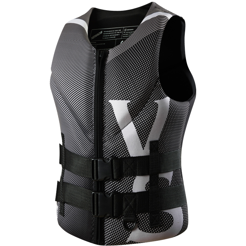 Life Jacket Super Buoyancy Neoprene Life Vest for Adult Surf Raft Kayak Fishing Jet Ski Water Sport Swimming Rescue Life Jacket