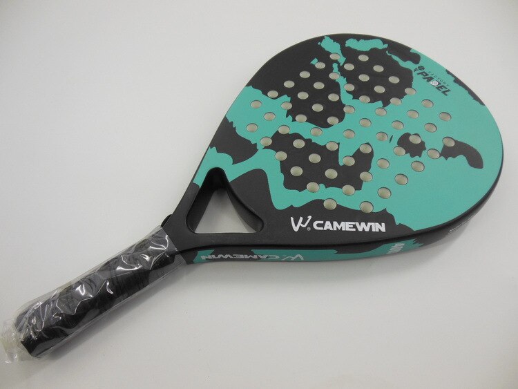 Premium Carbon Fiber and Glass Fiber Beach Tennis Racket Soft Surface Tennis Racket with Protective Cover Outdoor Beach Tennis