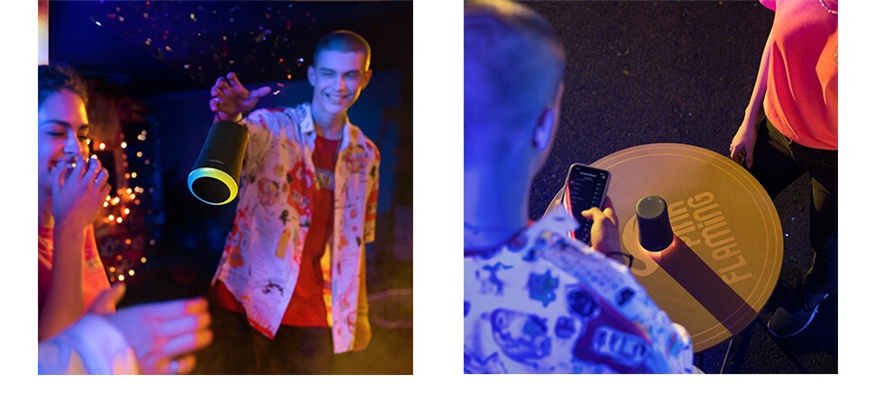 Anker Soundcore Flare Mini Bluetooth Speaker, Outdoor Bluetooth Speaker, IPX7 Waterproof for Outdoor Parties