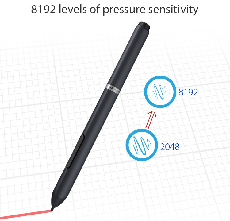 XPPen Deco01 V1 Graphic Tablet Drawing Digital Tablets 8192 Levels Art Animation For Kids Windows Mac Battery Free Pen